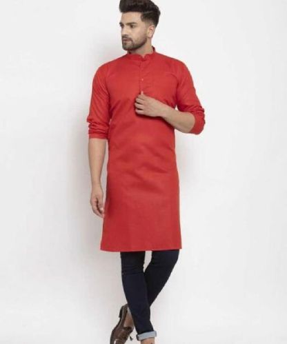 Plain Mens Kurta, Feature : Comfortable