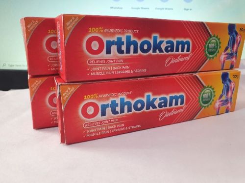 Orthokam Ointment, For Pain Relief