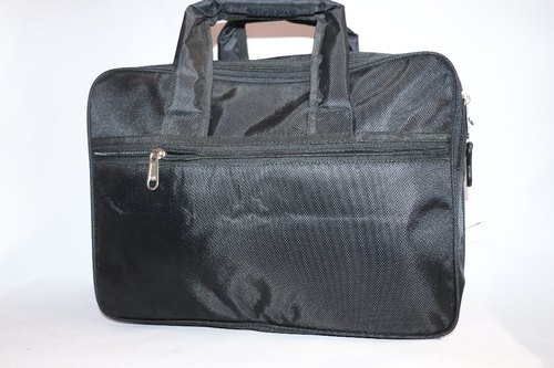 Customized Plain Nylon Shoulder Office Bag, Size : 16x14x7inch