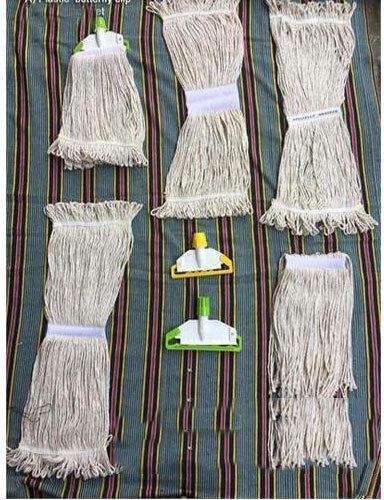 Cotton Wet Mop Yarn, For Indoor Cleaning, Technics : Machine Made