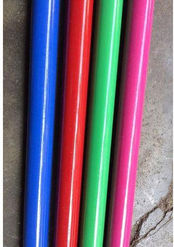 Round Plastic Mop Stick, For Cleaning Use, Technics : Machine Made