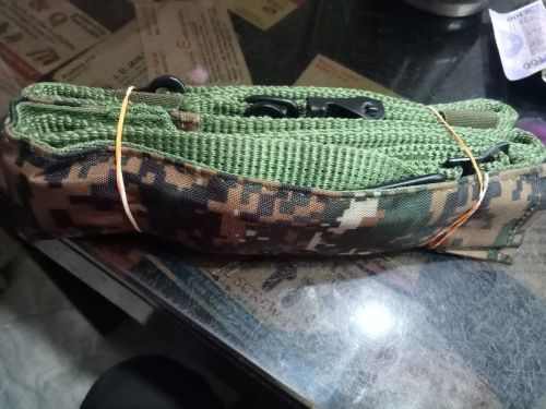 Nylon Plain Tactical 3 Point Sling, Technics : Machine Made, Washed
