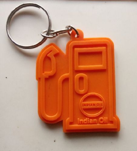 AFCO PVC Finished Printed Rubber Keychain, Feature : Flexible