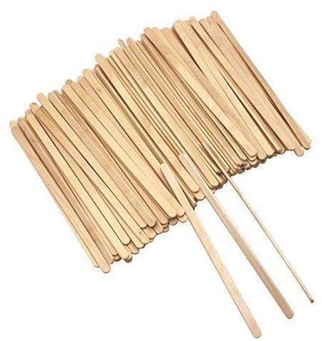 Wooden Coffee Stirrer Sticks, Packaging Type : Packet