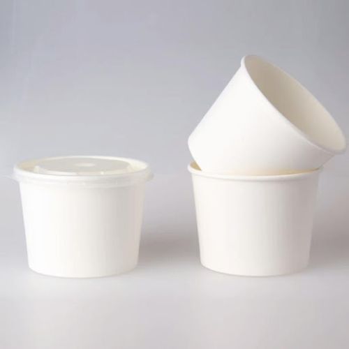 Round White Paper Cup, For Coffee, Cold Drinks, Tea, Size : 150-200ml