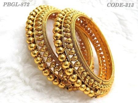 High Microgold Polish Brass Traditional Bangles, Gender : Female