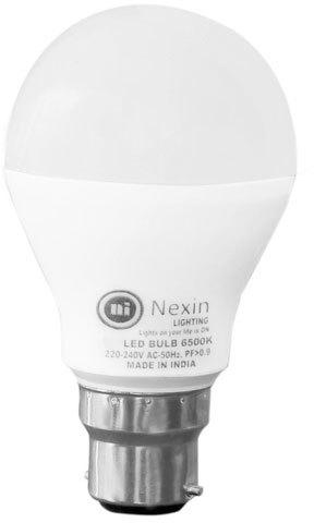Nexin Round Aluminum AC LED Bulb, Lighting Color : Cool Daylight