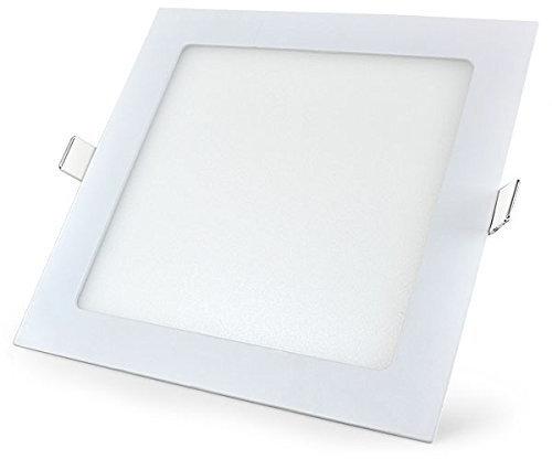 Ceramic Square LED Panel Light, Lighting Color : Warm White