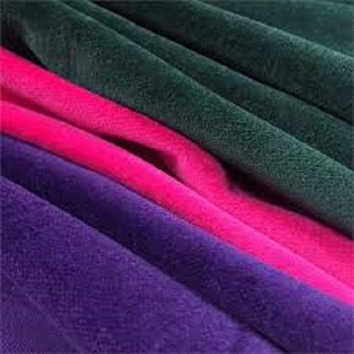 Pure Cotton Velvet Fabric, For Bedsheet, Curtain, Cushions, Garments, Feature : Anti-Shrink, Tear-Resistant