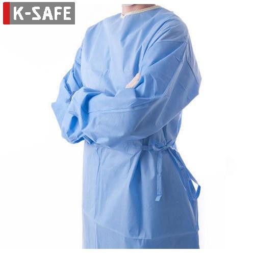Spunbond Operation Theatre Medical Gowns, For Clinics, Wards Examination Rooms, Size : UNIVERSAL FIT