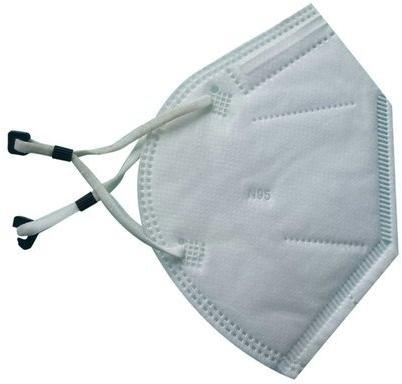 Non Woven N95 Face Mask, Color : White