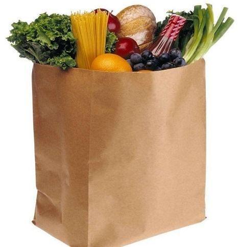 Plain Grocery Paper Bags, Color : Brown