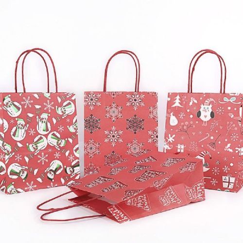 Printed Paper Bags, Style : Handled