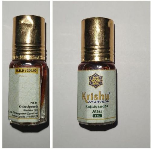 3ML..Rajnigandha Attar, For Body Odor, Gender : Female, Male