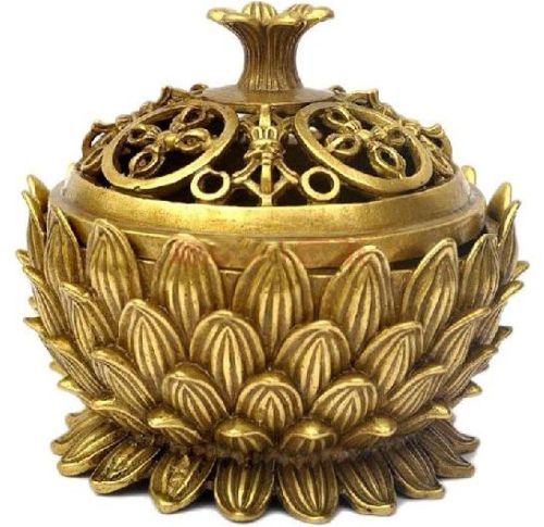 Brass Décor, For Decoration, Color : Golden, Brown