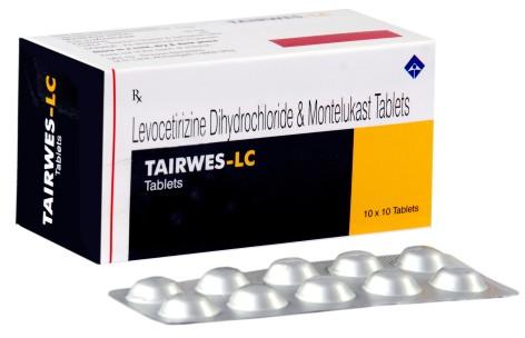 Levocetirizine Dihydrochloride And Montelukast Tablets, Packaging Type : Alu Alu