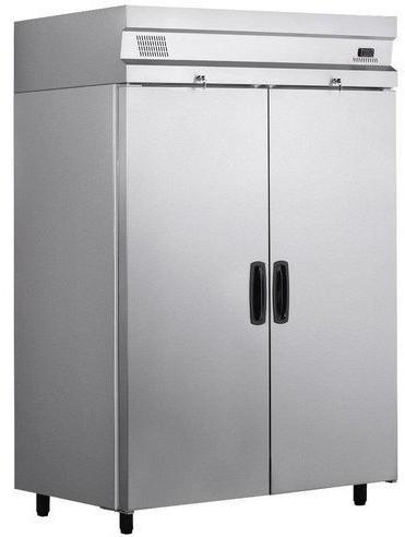 Raj Industries Stainless Steel Double Door Commercial Refrigerator