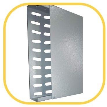 MS Powder Coated Perforated Cable Tray With Cover