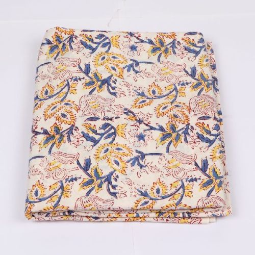 PERENTED hand block printed cotton fabric ALL, Width : 44 inches