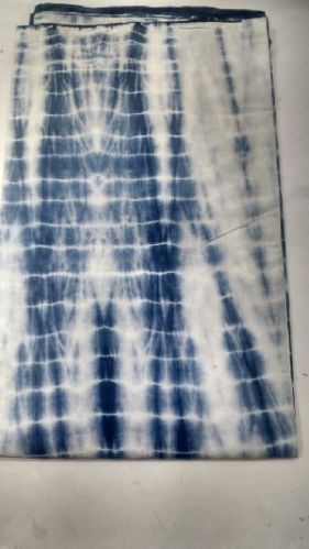 HAND BLOCK PRINTED COTTON TIE DYE FABRIC