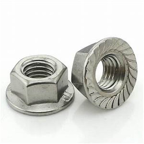 SS Hex Flange Nut, Size : M4