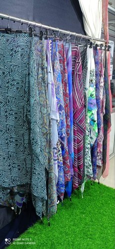 Chiffon Printed Ladies Shrug, Style : Casual