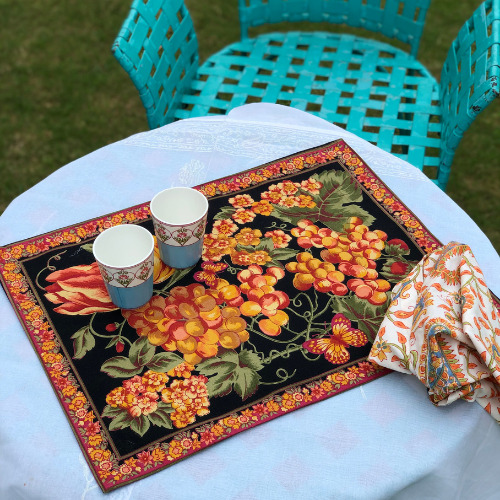 Coton Bela Table Mat, For Home, Hotel, Restaurant, Feature : Easy Washable, Heat Resistant, Recyclable