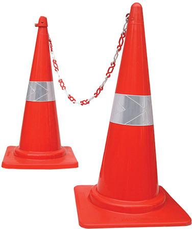 Conical Fiber Traffic Cones, Feature : Durable, FIne Finhed