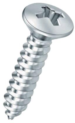 Oval Head Self Tapping Screws, For Hardware Fitting, Technics : Hot Rolled