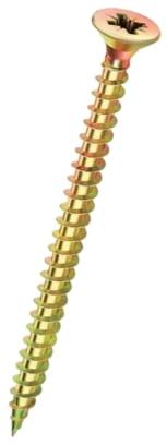 Pozi Recess Flat Head Screws, Size : Standard