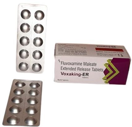 Fluvoxamine Maleate Extended Release Tablet, Packaging Type : Box