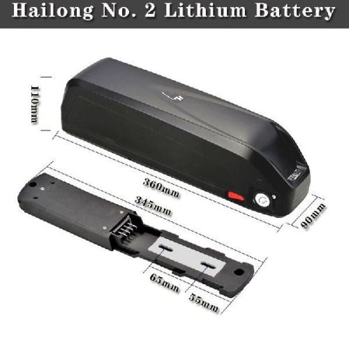 36v Electric Bicycle Battery Hailong 48v 17ah