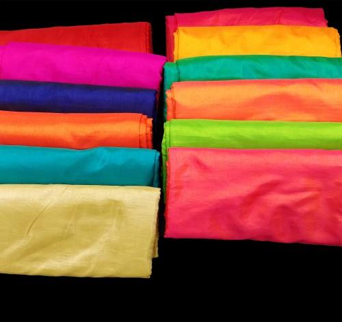 Polyester Silk Fabric, For Apparel/Clothing, Bridal / Special Occasions, Width : 44 Inches