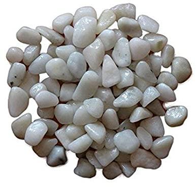 Oval Polished Marble Pebbles, For Decoration, Pattern : Plain