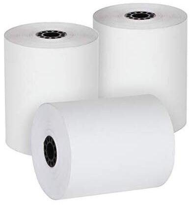 Paper Billing Rolls, Color : White