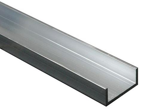 Aluminium Channel, Color : Silver