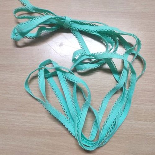 Plain Cotton Frill Elastic, Width : 6 - 20 Mm