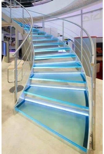 Glass Ladders, Color : Transparent