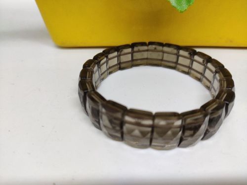Polished Plain Smoky Quartz Bracelet, Occasion : Party Wear