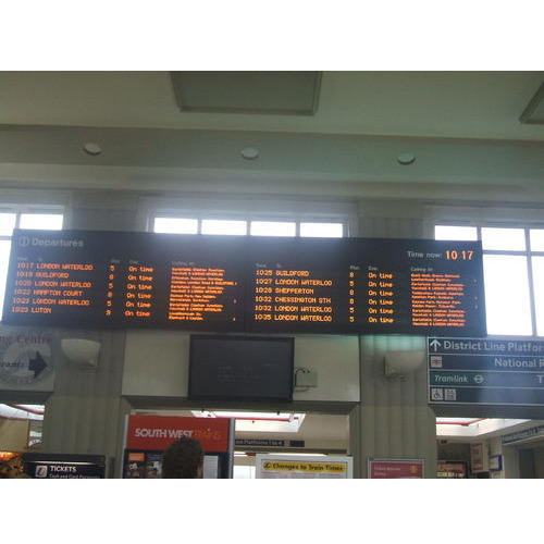 Pixel LED Departure Board, Voltage : 12 V DC