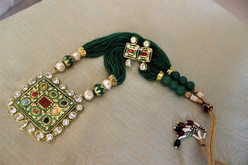 Kundan Necklace Set, Occasion : Wedding