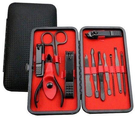 Manicure Set, Color : Black