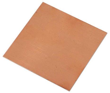 Copper Sheet, Shape : Square