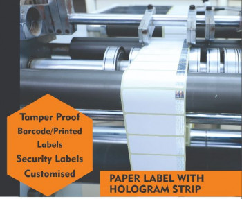 Paper Label With Hologram