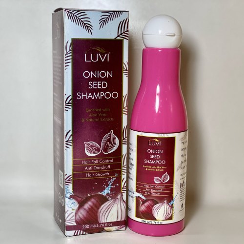 Luvi Onion Seed Shampoo, Packaging Size : 200 Ml / 6.76 Fl Oz