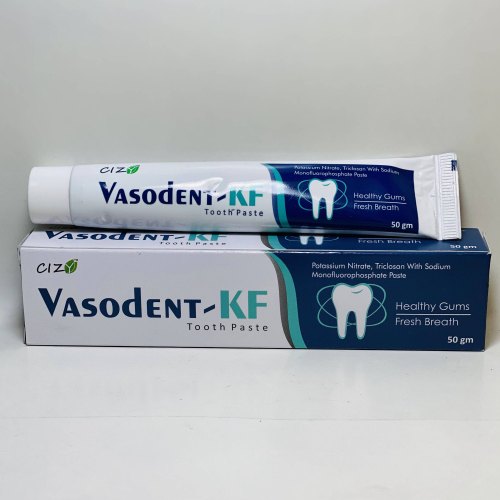 Vasodent-KF Sensitivity Toothpaste, Packaging Size : 50g