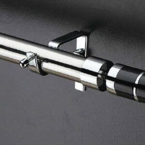 Round Polished Aluminum Curtain Supports