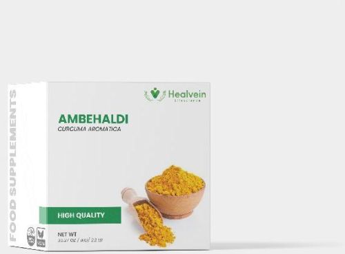 Healvein AmbeHaldi Curcuma Aromatica Powder, For Ayurvedic, Feature : Effectiveness