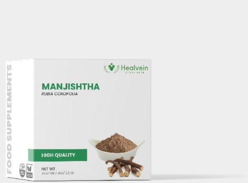 Healvein Manjistha Rubia Cordifolia Powder, Feature : Effectiveness