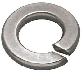 Mild Steel Spring Washer, Shape : Round